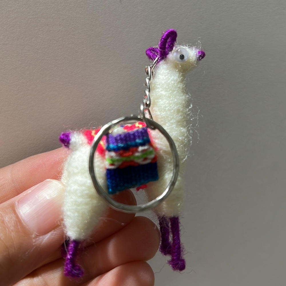 🌸Llama keychain. Souvenir keychain of Peru 🇵🇪 New